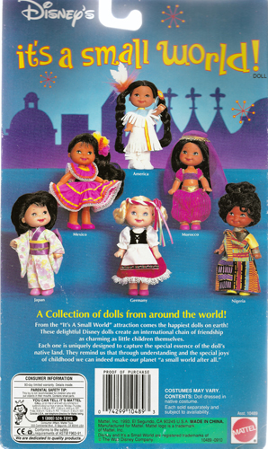 it's a small world doll